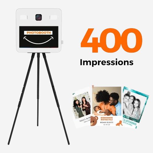 Location photobooth 400 impressions
